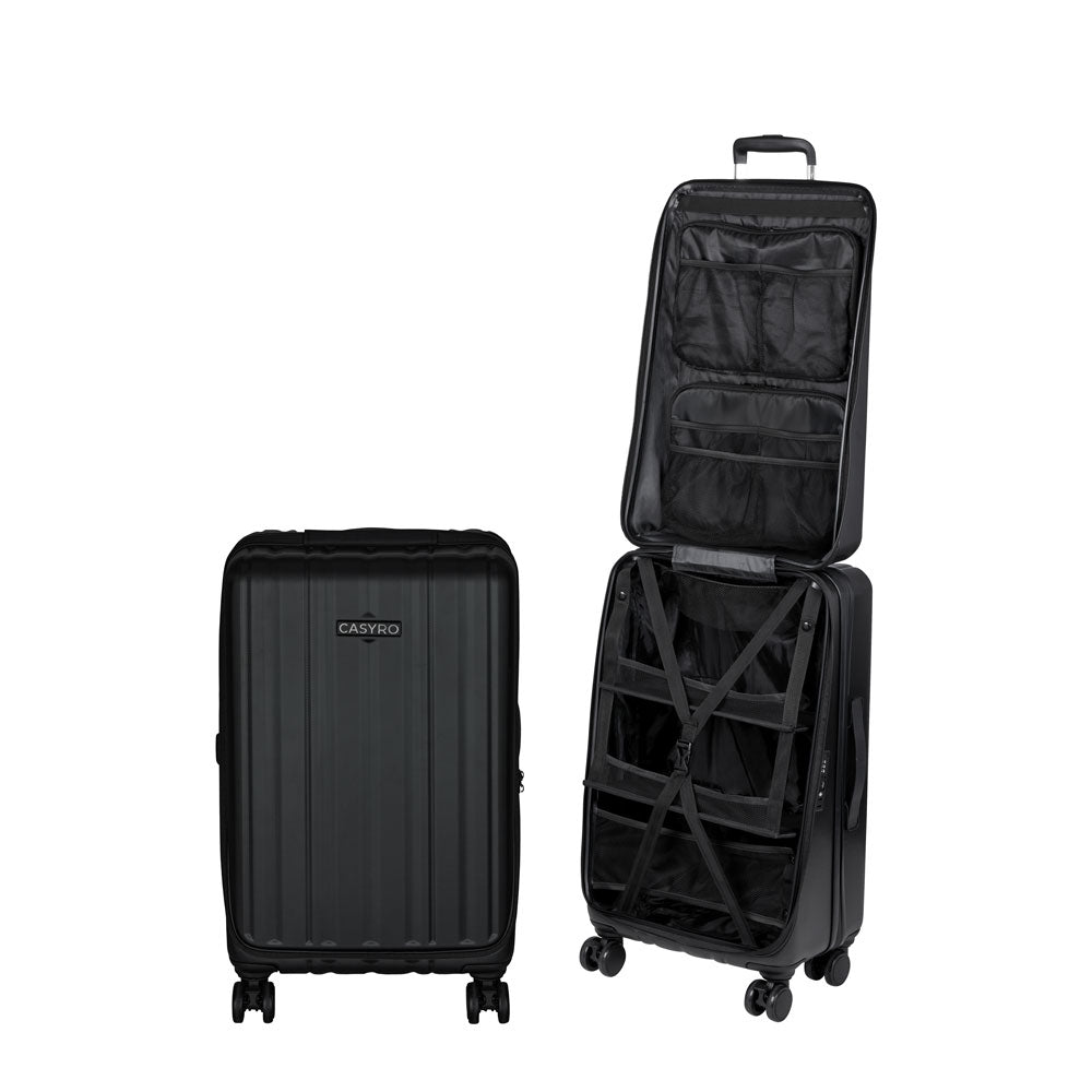 CASYRO Stand-Up Koffer 2.0 M Schwarz